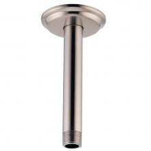 Pfister 015-06CK - Pfister 6'' Ceiling Mount Shower Arm & Flange in Brushed Nickel