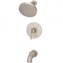 Pfister LG89-8NCK - Contempra 1-Handle Tub & Shower Trim in Brushed Nickel
