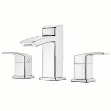 Pfister LG49-DF2C - Kenzo 2-Handle 8'' Widespread Bathroom Faucet in Polished Chrome