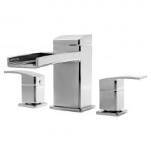 Pfister RT6-5DFC - Kenzo 2-Handle Waterfall Spout Roman Tub Trim in Polished Chrome