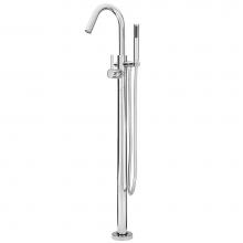 Pfister LG6-1MFC - Modern Free Standing Tub Filler in Polished Chrome