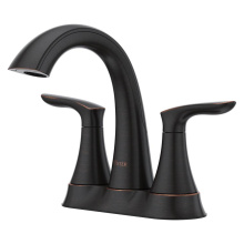 Pfister LG48-WRPY - Weller 2-Handle 4'' Centerset Bath Faucet in Tuscan Bronze