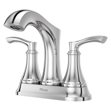 Pfister LG48-WD0C - Woodbury 2-Handle 4'' Centerset Bathroom Faucet in  Polished Chrome