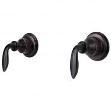 Pfister S10-400Y - Avalon 2-Handle Tub & Shower Metal Lever Handles & Shower Arm in Tuscan Bronze
