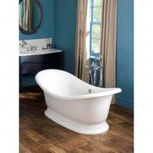 Victoria And Albert MAR-N-SW-OF + MAR-B-SW - Marlborough freestanding tub with overflow. ENGLISHCAST®