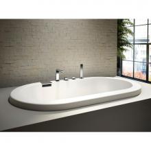 Neptune 15.14928.002031.10 - TAO bathtub 36x72 with 2'' lip, Whirlpool/Activ-Air, White