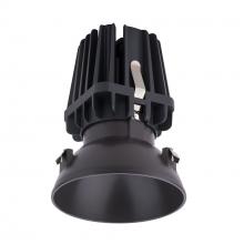 WAC Canada R4FRDL-935-BK - FQ 4" Round Downlight Trimless