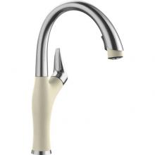 Blanco Canada 442273 - Blanco Artona Pull Down 1.5 Gpm, Pvd Steel / Biscuit
