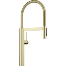 Blanco Canada 527476 - Culina II Semi-Pro Pull-Down Dual-Spray Kitchen Faucet - Satin Gold