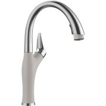 Blanco Canada 526400 - Blanco Artona Pull Down 1.5 Gpm - Pvd Steel / Con. Gray