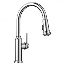 Blanco Canada 442501 - Empressa High Arc Pull-Down Dual-Spray Kitchen Faucet - Chrome