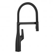 Blanco Canada 443019 - Rivana Semi-Pro Pull-Down Dual-Spray Kitchen Faucet - Matte Black