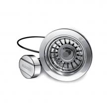 Blanco Canada 406244 - Pop-up Basket Strainer - Stainless Steel (Round Button)