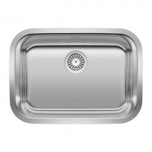 Blanco Canada 400009 - Essential 24'' Single Bowl Undermount Stainless Steel Kitchen Sink