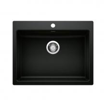 Blanco Canada 402655 - Precis 25 Ada Single Dual Mount Coal Black