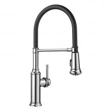 Blanco Canada 442508 - Empressa Semi-Pro Pull-Down Dual-Spray Kitchen Faucet - Chrome