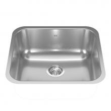 Kindred Canada NS1820UA/9 - Reginox 19.7-in LR x 17.75-in FB Undermount Single Bowl Stainless Steel Kitchen Sink