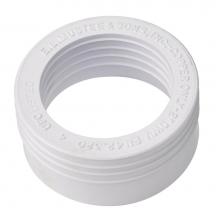 Mustee And Sons 42.320 - Shower Drain Seal, 2'', PVC, For Copper Pipe, White