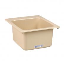 Mustee And Sons 11BN - Utility Sink, 17''x20'', Bone