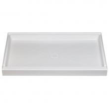 Mustee And Sons 3660M - Durabase Shower Floor, 36'' Wx60'' D, White