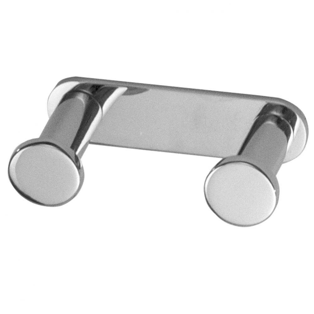 Double Robe Hook - Chrome