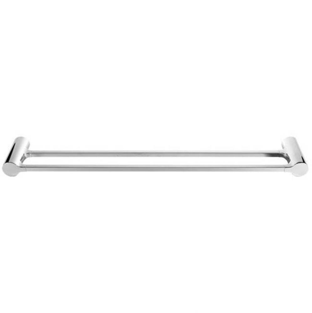 Payton Extended Double Towel Bar - Polished Nickel