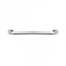 LaLoo Canada 1012MC - Grab Bar - Straight 19 5/8'' - Matte Black & Chrome