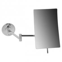 LaLoo Canada 2103C - Rectangular 5'' x 8'' Non-Lit 5X Mag Mirror - Chrome