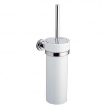 LaLoo Canada 3500RB C - Round Wall Bracket for Toilet Brush Holder - Chrome