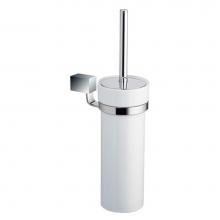 LaLoo Canada 3500SB C - Square Wall Bracket for Toilet Brush Holder - Chrome