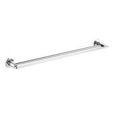 LaLoo Canada D7130D C - Draft Extended Double Towel Bar - Chrome