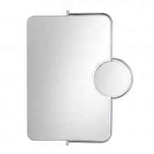 LaLoo Canada M01641R - Magnification Mirror 3x hinged on rectangular