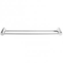 LaLoo Canada P5630DMB - Payton Extended Double Towel Bar - Matte Black
