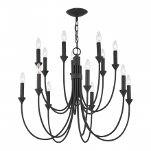 Troy F1014-FOR - Cate Chandelier