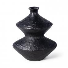 Regina Andrew 20-1444BLK - Regina Andrew Poe Metal Vase (Black)