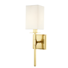 Hudson Valley 4400-AGB - 1 LIGHT WALL SCONCE