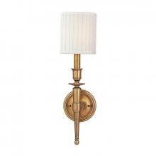 Hudson Valley 4901-AGB - 1 LIGHT WALL SCONCE