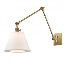 Hudson Valley 6234-AGB - 1 LIGHT SWING ARM WALL SCONCE