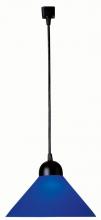 Juno R560 CBLT - 60W Blue Pendant Trac Shade