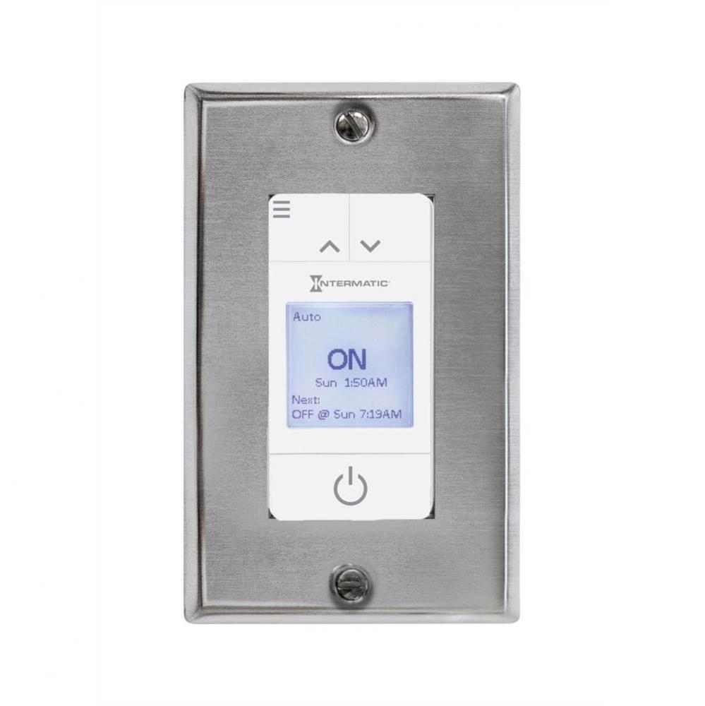 110V Programmable Wifi Control - Brushed Nickel