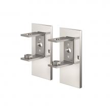 ICO Bath Z40041 - Linea Zack-Mount Wall Bracket - Chrome (set/2)