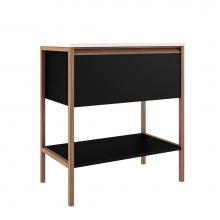 ICO Bath BT1006.MB - Tempo 31'' One Drawer One Shelf Freestanding Vanity - Matte Black