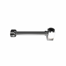 ICO Bath B7153 - Square Waste With Integrated Trap - Chrome