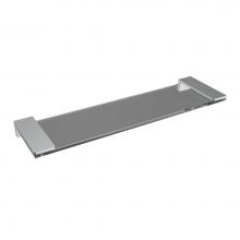 ICO Bath V61763 - Ash Glass Shelf - Chrome