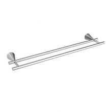 ICO Bath V65183 - Cone 24'' Double Towel Bar - Chrome