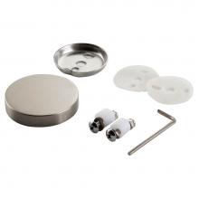 ICO Bath V0004 - Glass Mounting Kit (Ember, Glow, Lava, Summit) - Brushed Nickel