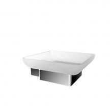 ICO Bath V3513 - Cinder Soap Dish Holder - Chrome