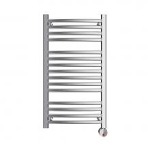 Mr. Steam W236TBN - Broadway 20 (in.) Wall-Mounted Towel Warmer in Brushed Nickel