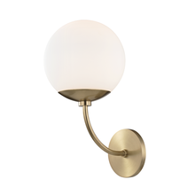 Mitzi by Hudson Valley Lighting H160101-AGB - Carrie Wall Sconce