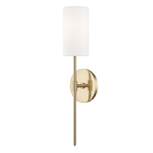 Mitzi by Hudson Valley Lighting H223101-AGB - Olivia Wall Sconce